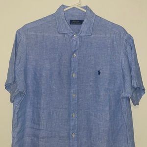 Men Polo Ralph Lauren linen performance polo